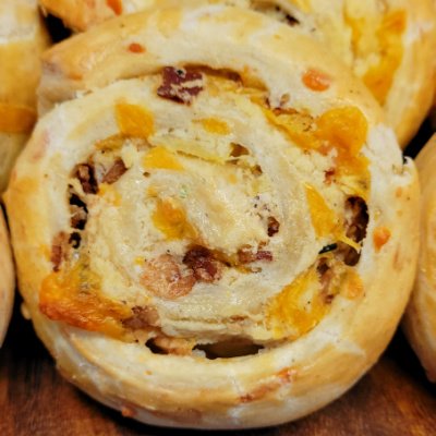 Potato Bacon Pinwheel